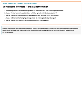 mh KI Sichtbarkeit Quickcheck